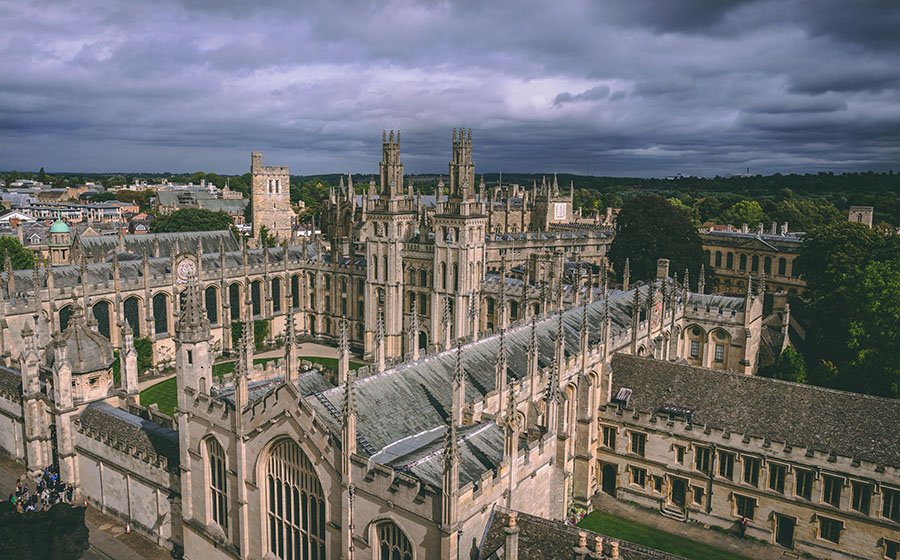 Oxford University dreaming spires